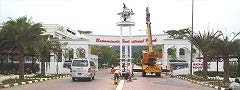 Construction of Three Entrance Gateways With Guardhouses and Two Landmarks